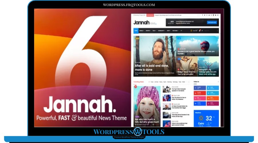 Jannah theme – Newspaper Magazine News BuddyPress AMP