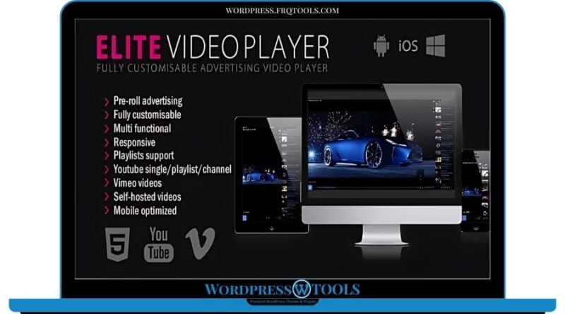 Elite Video Player – WordPress plugin