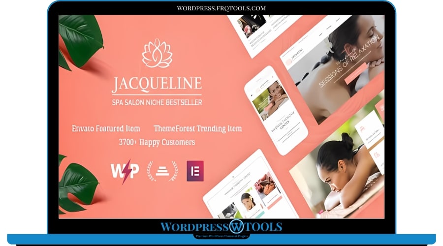 Jacqueline Theme Spa Massage Salon Beauty WordPress Theme Elementor