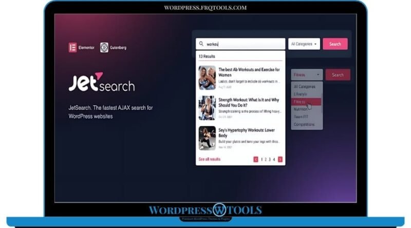 JetSearch For Elementor
