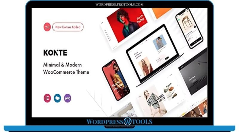 Konte Theme – Minimal Modern WooCommerce WordPress Theme