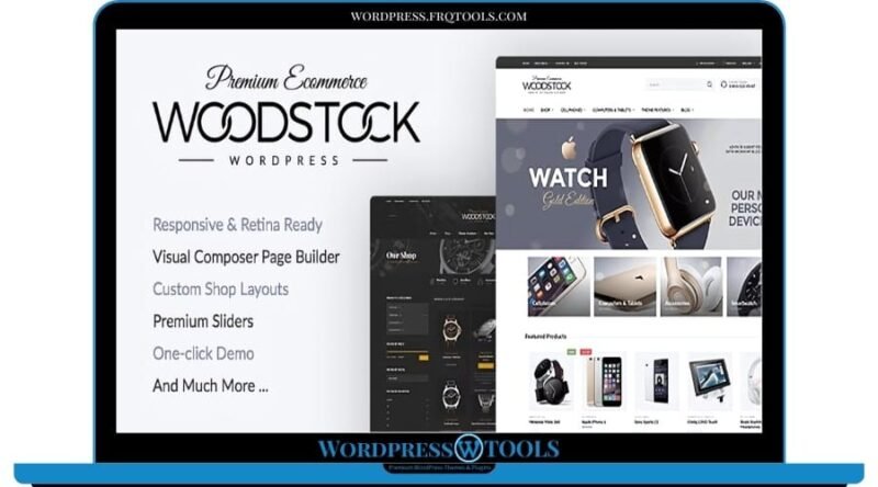 Woodstock Theme Electronics Store WooCommerce Theme