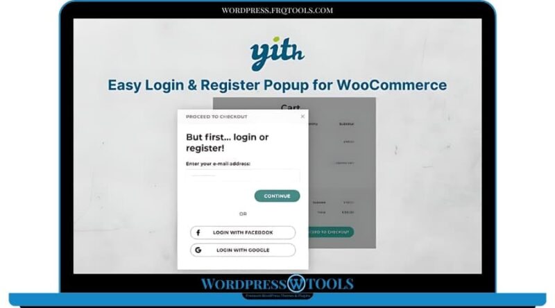 YITH Easy Login Register Popup For WooCommerce