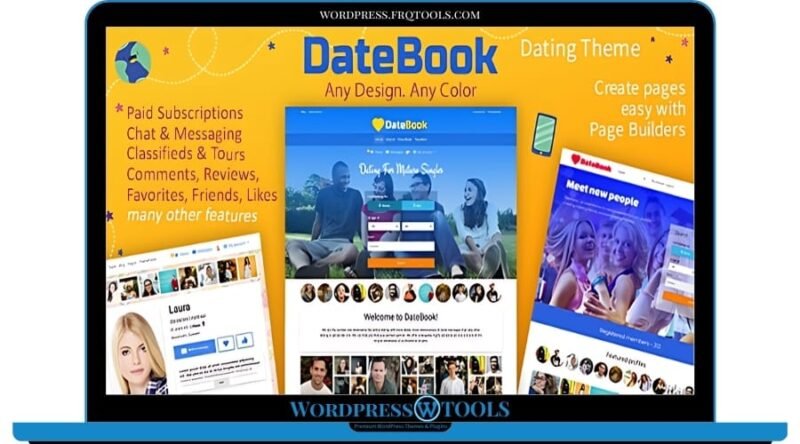 DateBook Theme – Dating WordPress Theme