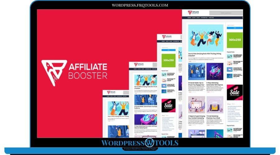 Affiliate Booster Theme – WordPress Affiliate Websites