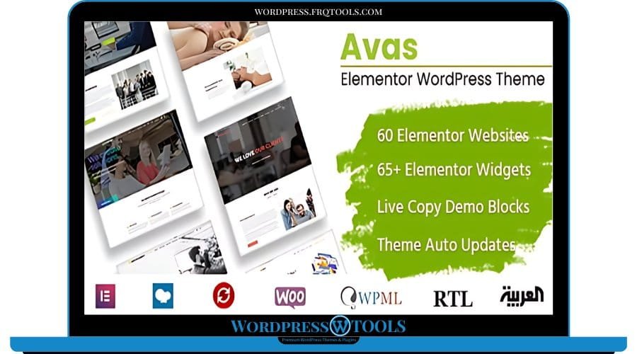 Avas Theme – Multi Purpose Elementor WordPress Websites