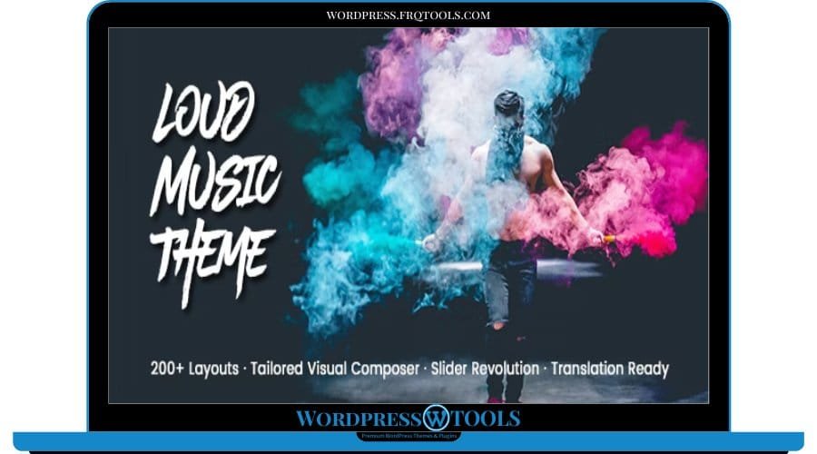 Loud Theme – A Modern WordPress Theme for the Music Industry