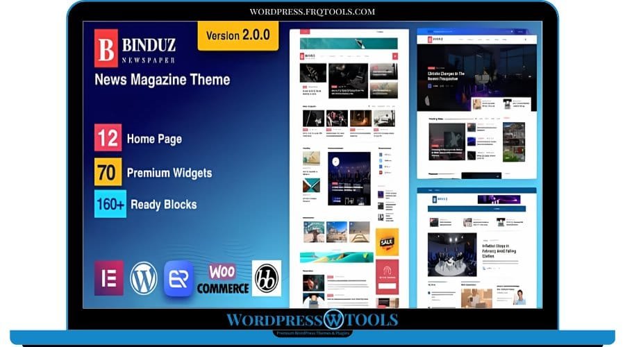 Binduz Theme – Blog Magazine Newspaper Theme