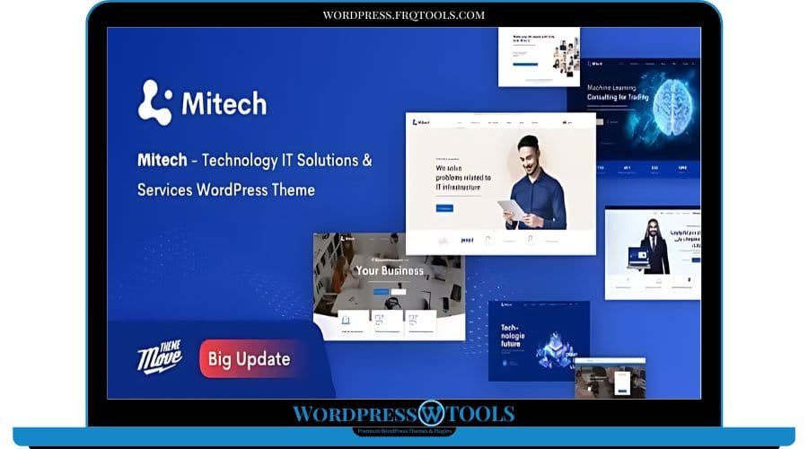 Mitech Theme – Technology IT Solutions & Services WordPress Theme