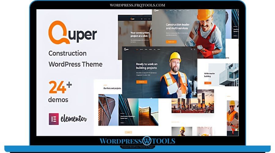 Quper Theme Construction and Architecture WordPress Theme