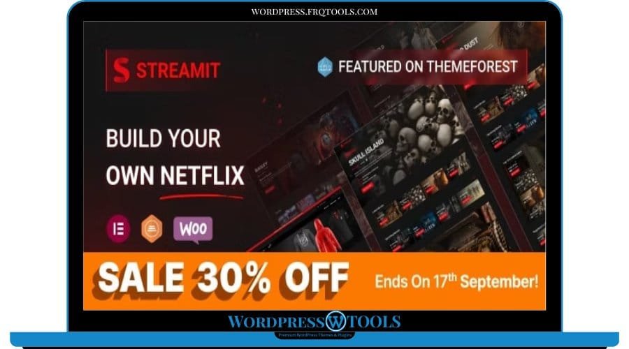 Streamit Video Streaming WordPress Theme RTL