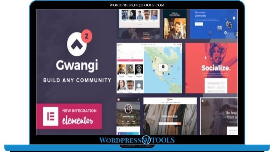 Gwangi – PRO Multi Purpose Membership, Social Network & BuddyPress Community Theme