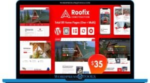 Roofix Theme – Roofing Services WordPress Theme