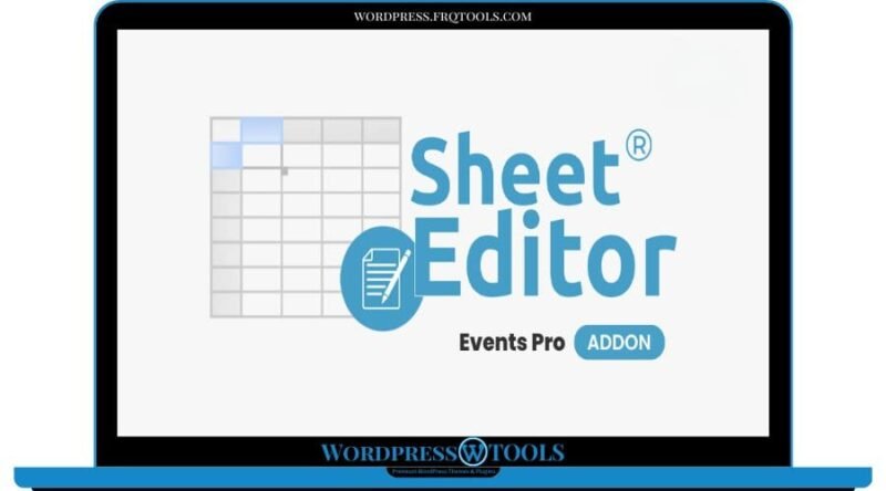WP Sheet Editor Events Pro Addon