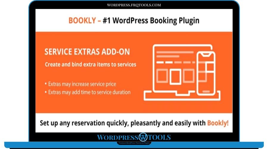 Bookly Service Extras Addon Plugin