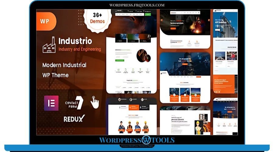 Industrial Theme – Industry & Factory WordPress