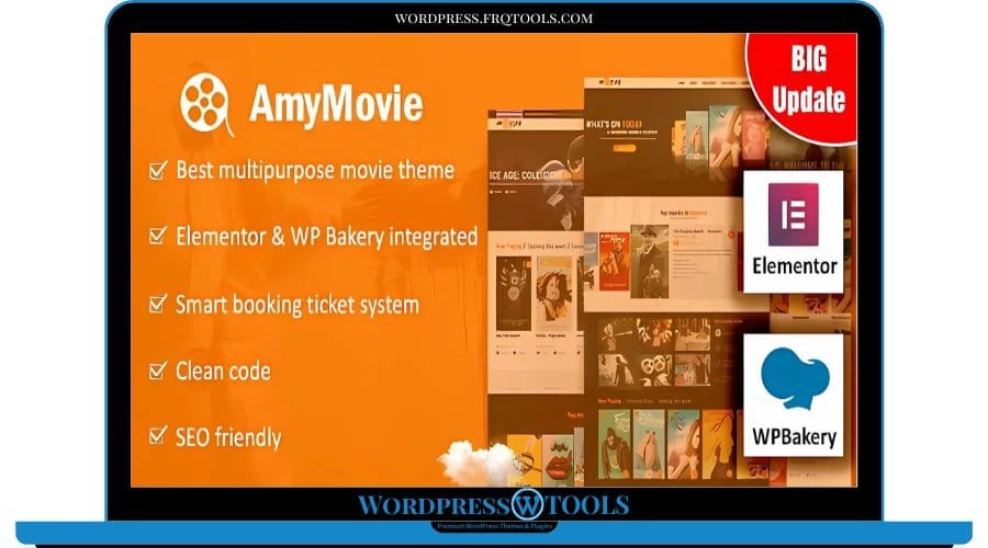 AmyMovie – Movie and Cinema WordPress Theme