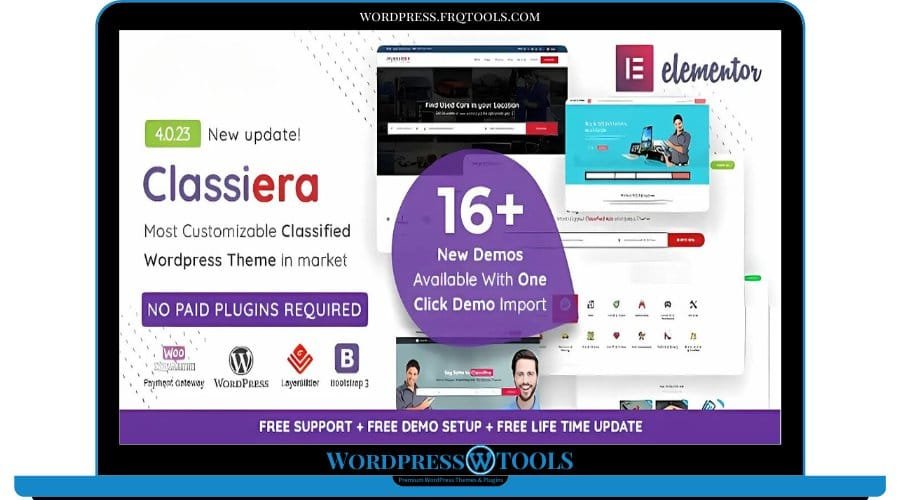 Classiera Theme – Classified Ads WordPress Theme