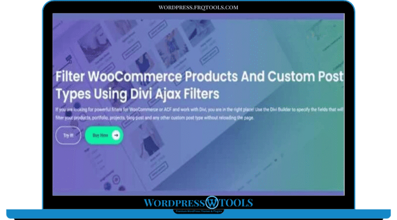 Divi Ajax Filter – Divi Ajax Filter plugin for WooCommerce and Custom Posts