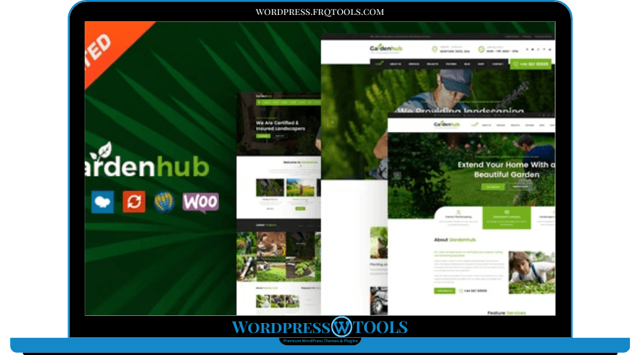 Garden HUB Theme Lawn & Landscaping WordPress Theme