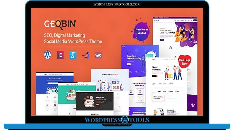 GeoBin SEO, Startup & SaaS WordPress Theme