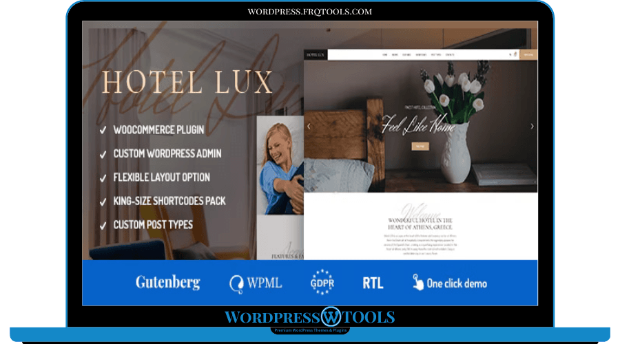 Hotel Lux Theme Resort & SPA WordPress Theme