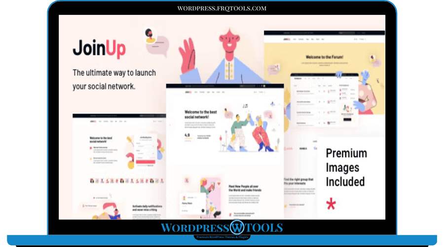 Join Up Theme BuddyPress Community Theme
