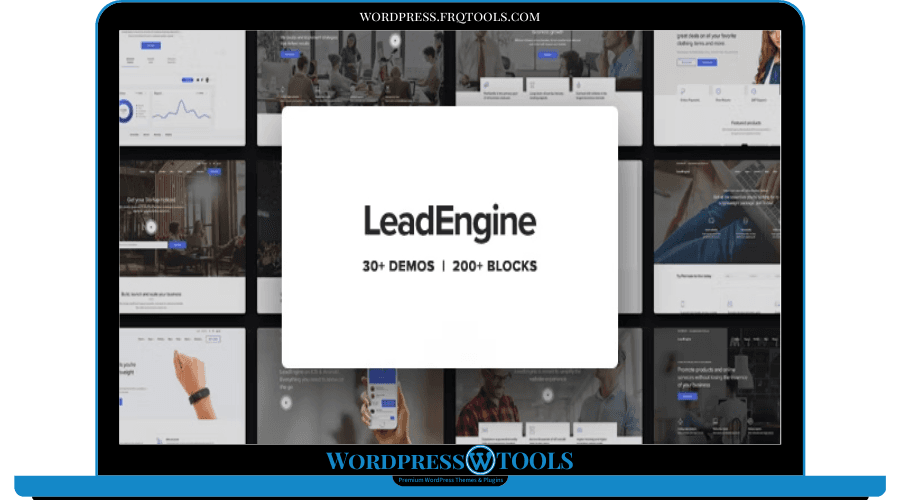 LeadEngine Theme – Multi Purpose WordPress Theme with Page Builder