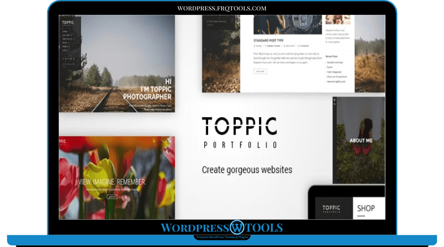 TopPic Theme – Portfolio Photography Theme