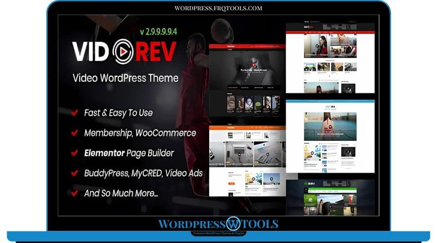 VidoRev Theme – Video WordPress Theme