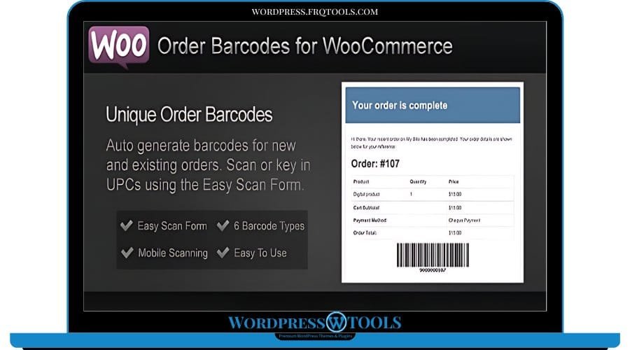 WooCommerce Order Barcodes