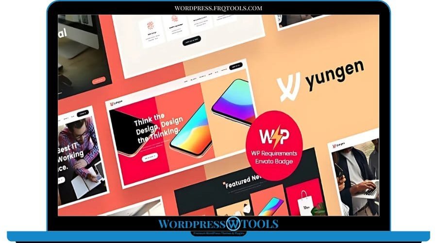 Yungen Theme Modern Digital Agency Business WordPress Theme