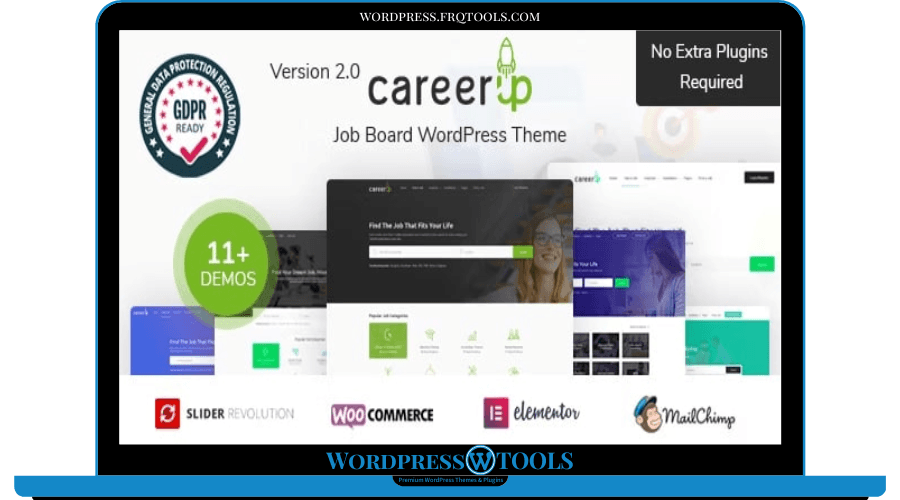 CareerUp Theme – Job Board WordPress Theme