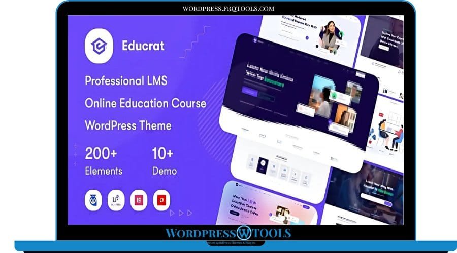 Educrat Theme – Online Course Education WordPress Theme