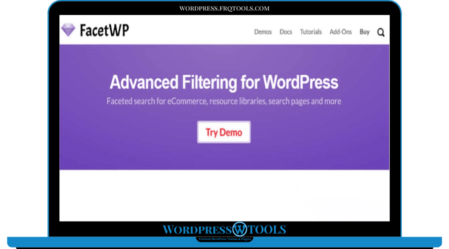 FacetWP Plugin – Advanced Filtering for WordPress