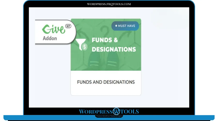 GiveWP Funds and Designations Addon