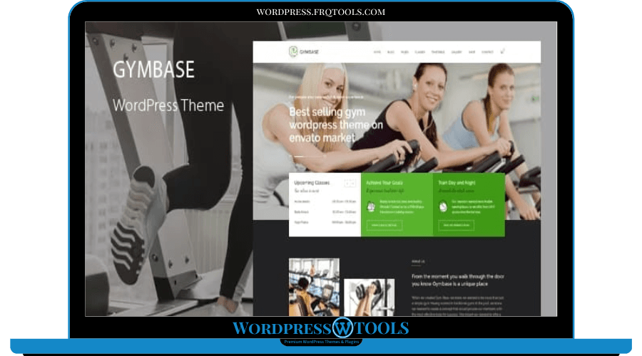 GymBase Theme – Gym Fitness WordPress Theme