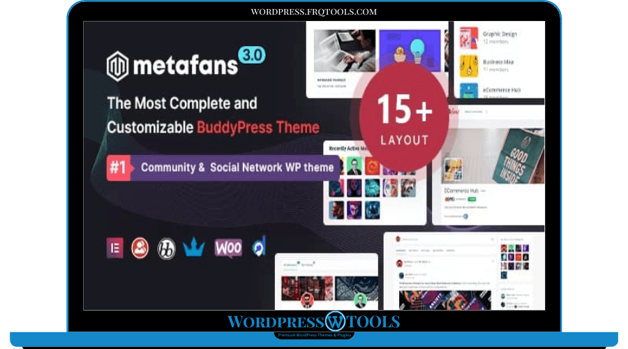 MetaFans Theme – Community & Social Network BuddyPress Theme