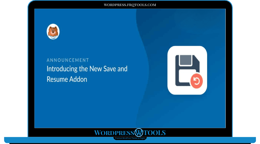 WPForms Save and Resume Addon