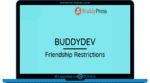 BuddyPress Friendship Restrictions