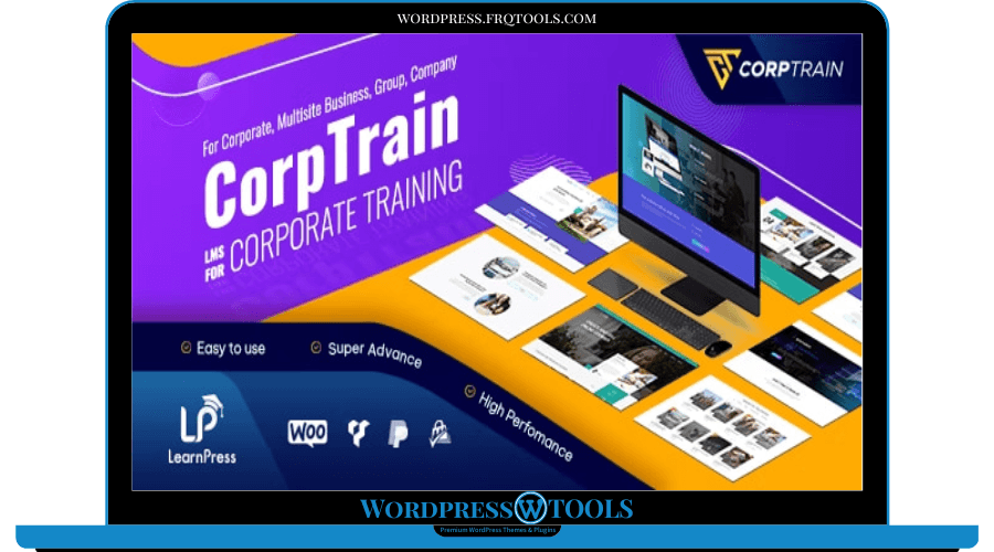 CorpTrain Theme Corporate Training WordPress Theme