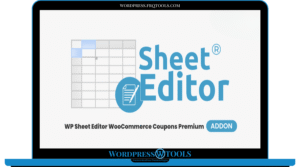 WP Sheet Editor WooCommerce Coupons Premium Addon
