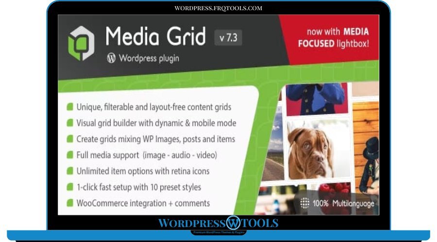 Media Grid – WordPress Responsive Portfolio 8.3.1
