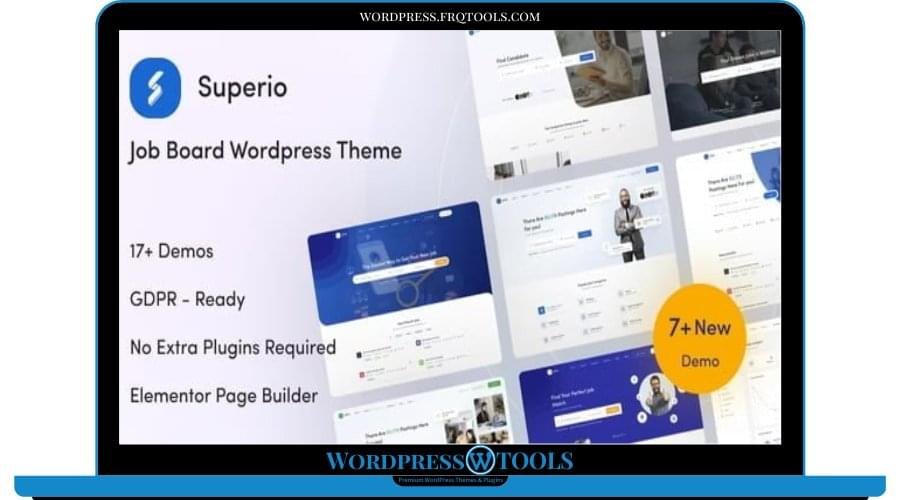 Superio – Job Board WordPress Theme