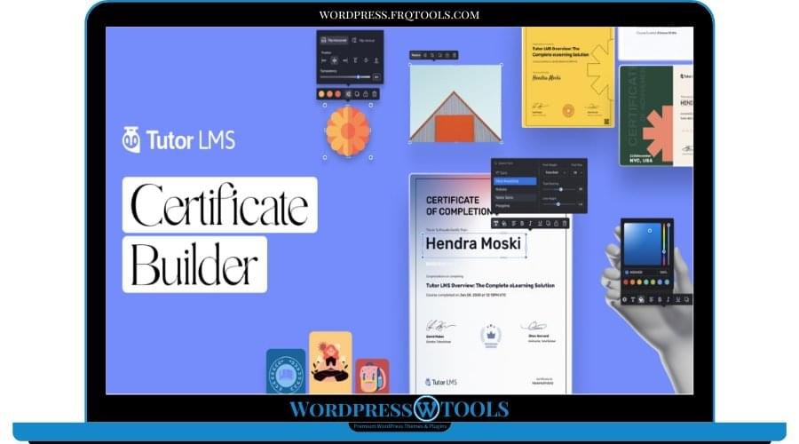 Tutor LMS Pro 2.6.2 Certificate Builder