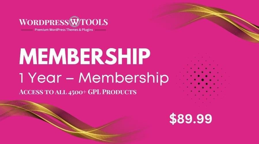1 Year – Membership