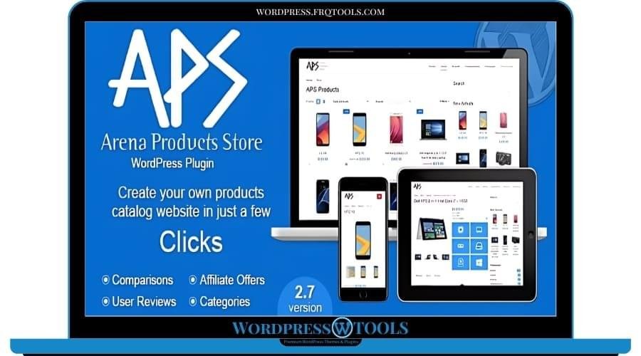 Arena Products Store – WordPress Plugin