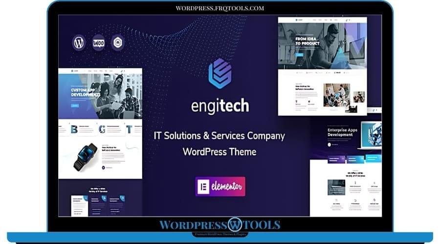 Engitech Theme IT Solutions Services WordPress Theme
