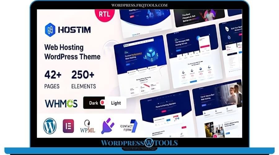 Hostim Theme – Web Hosting WordPress Theme with WHMCS
