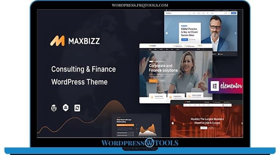 Maxbizz Theme – Consulting Financial Elementor WordPress Theme